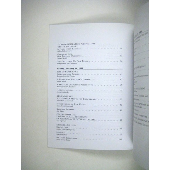 Life Reborn: Jewish Displaced Persons 1945-1951 by Rosensaft, Menachem Z. PPB - Picture 4 of 6